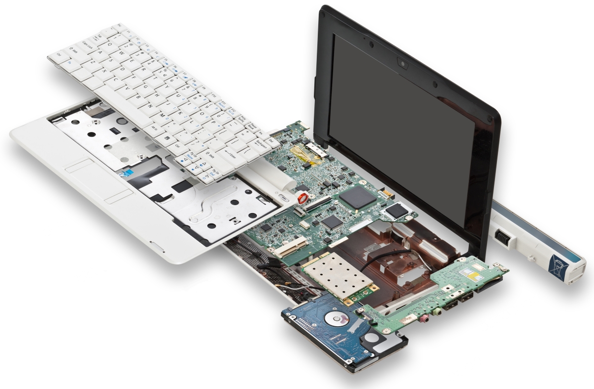 Imagen de diferentes subconjuntos en una computadora