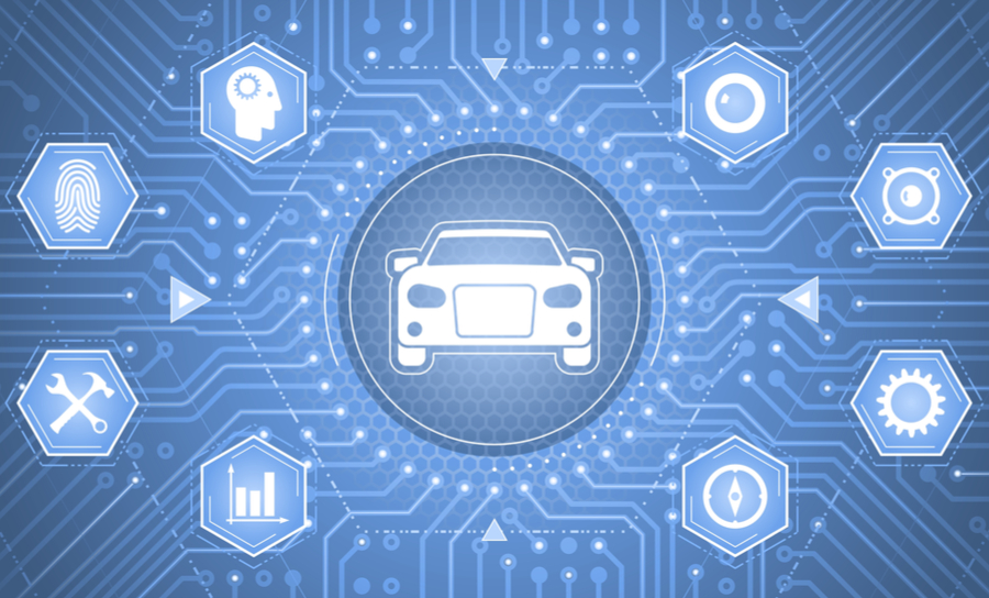 Smart car interface with security and maintenance