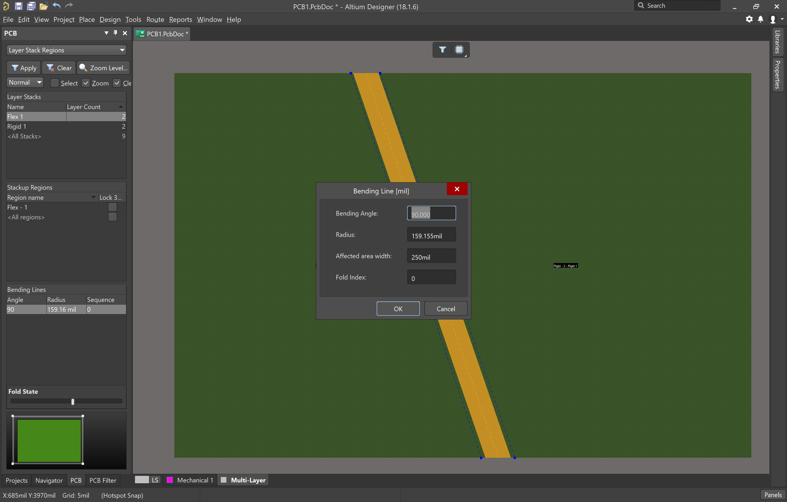 Altium Rigid-Flex Design