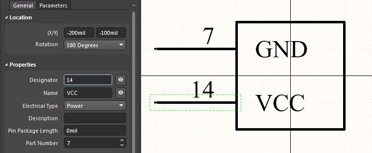  Creating the power symbol for our component for Altium  multiple 