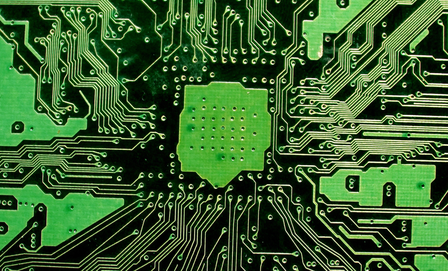 Small diameter vias on an HDI board