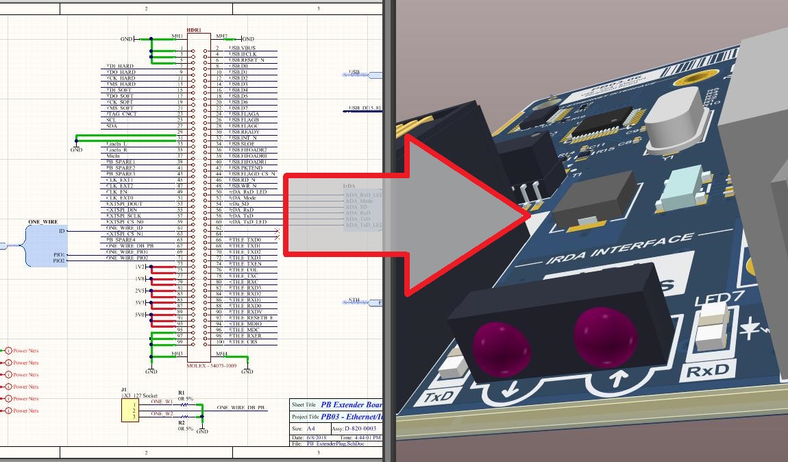 How to convert schematic to PCB layout in Altium