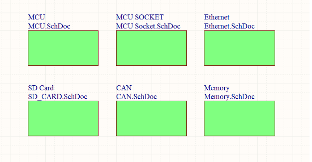 Screenshot from Altium  Schematic files