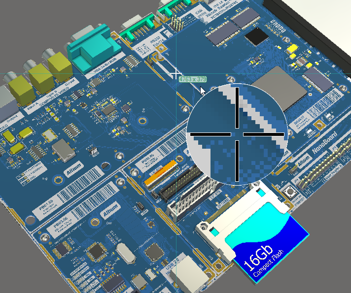 Surface on a PCB