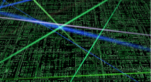 PCB design with laser lines