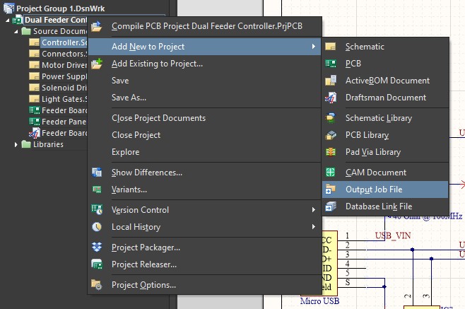 Generating the outputs