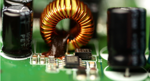 Inductor and capacitor in SMPS circuit