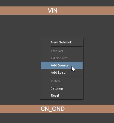 Altium PDN Analyzer right-click -> Add Source