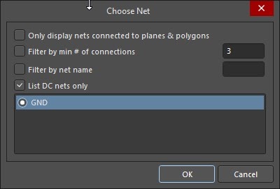 Altium PDN Analyzer extend CN_GND with GND