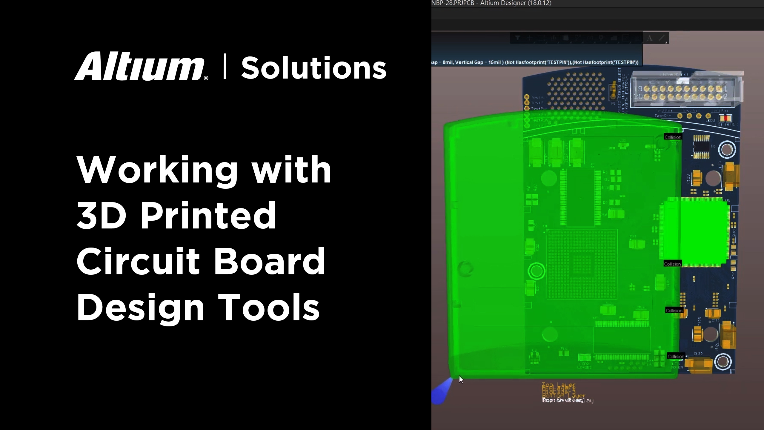 3D PCB設計ソフトウェア