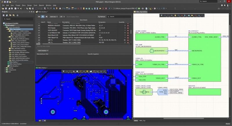 logiciel circuit imprimé