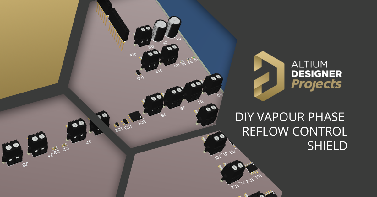 DIY Vapour Phase Reflow Control Shield