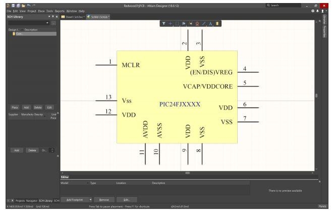 Visor CAD para PCB