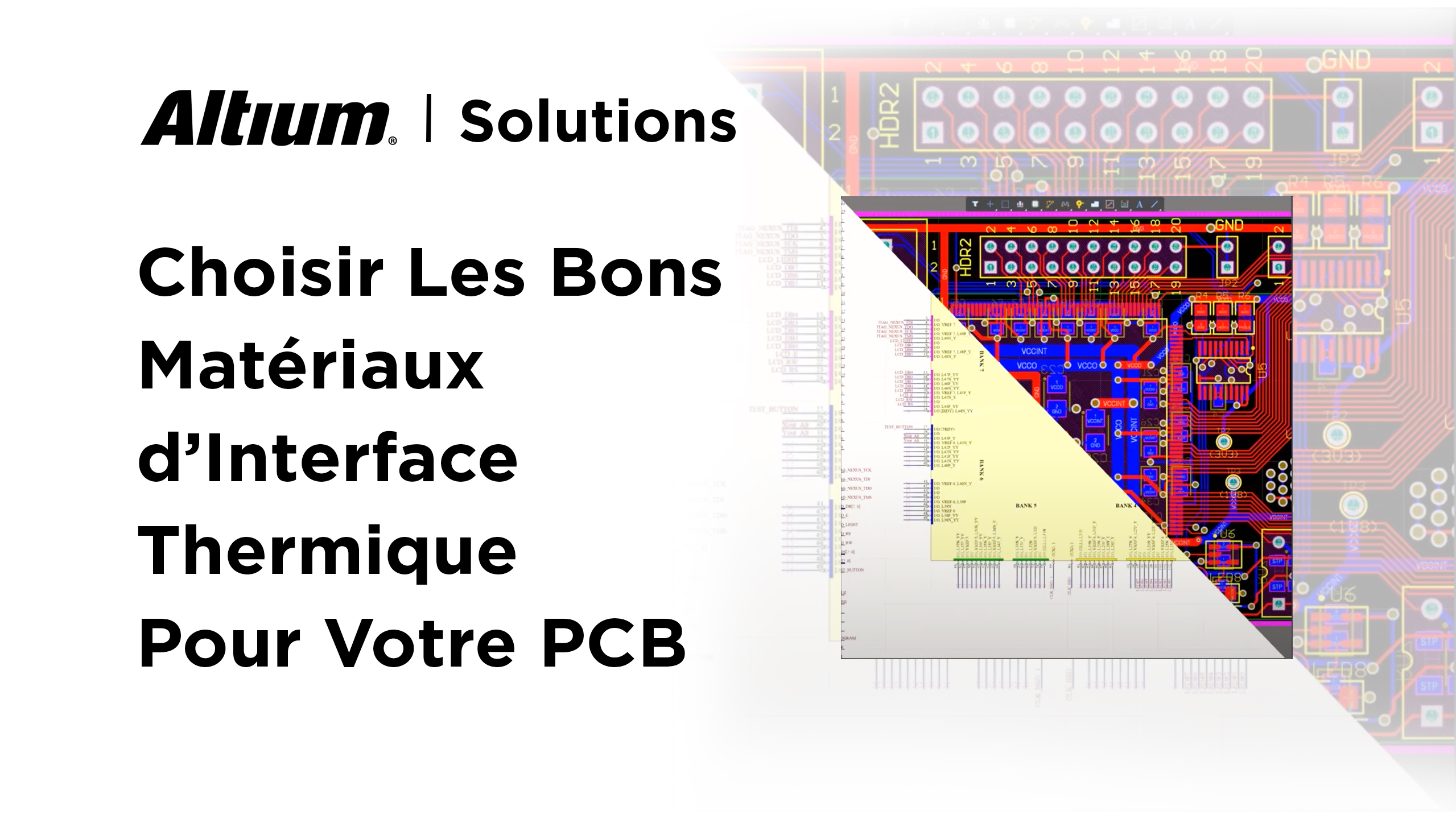 LA TEMPÉRATURE  DE FONCTIONNEMENT DE PCB NE SURCHAUFFERA PAS AVEC LE LOGICIEL DE CONCEPTION INTELLIGENT DE VÉRIFICATION