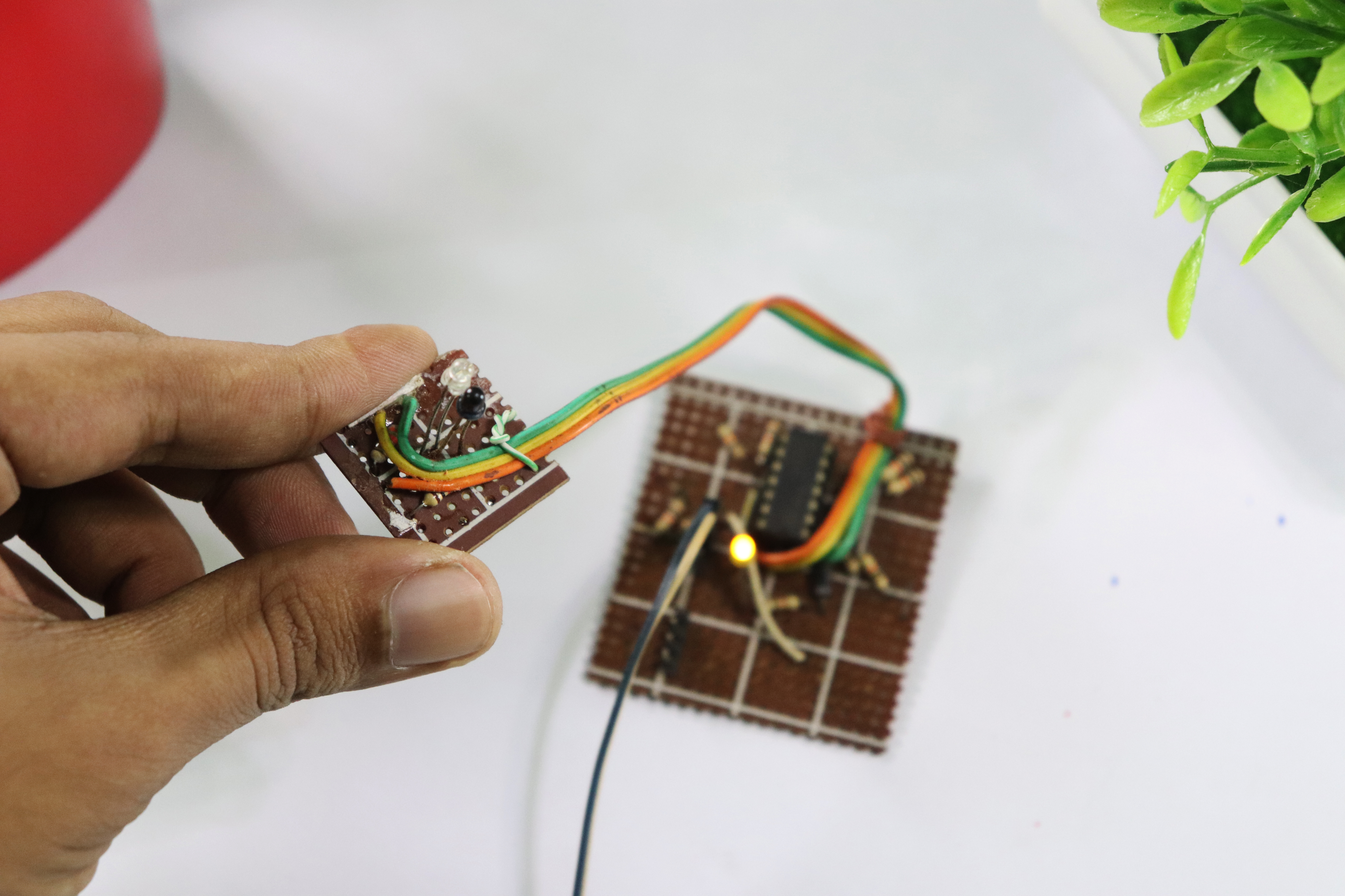 LM358 op-amp circuit PCB layout