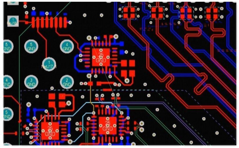 Enrutamiento de pistas de PCB