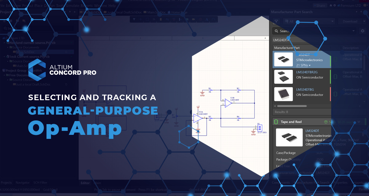 Selecting and Tracking a General-Purpose Op-Amp