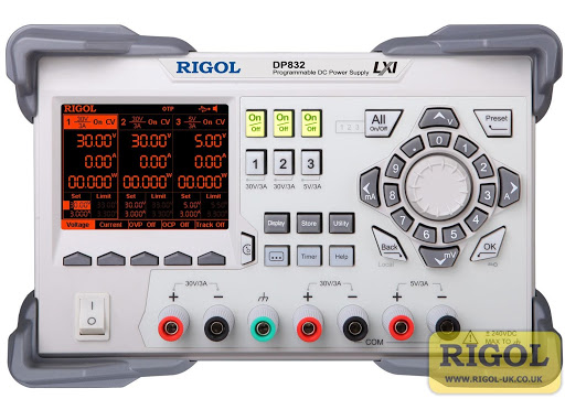 Figure 2. Rigol DP832