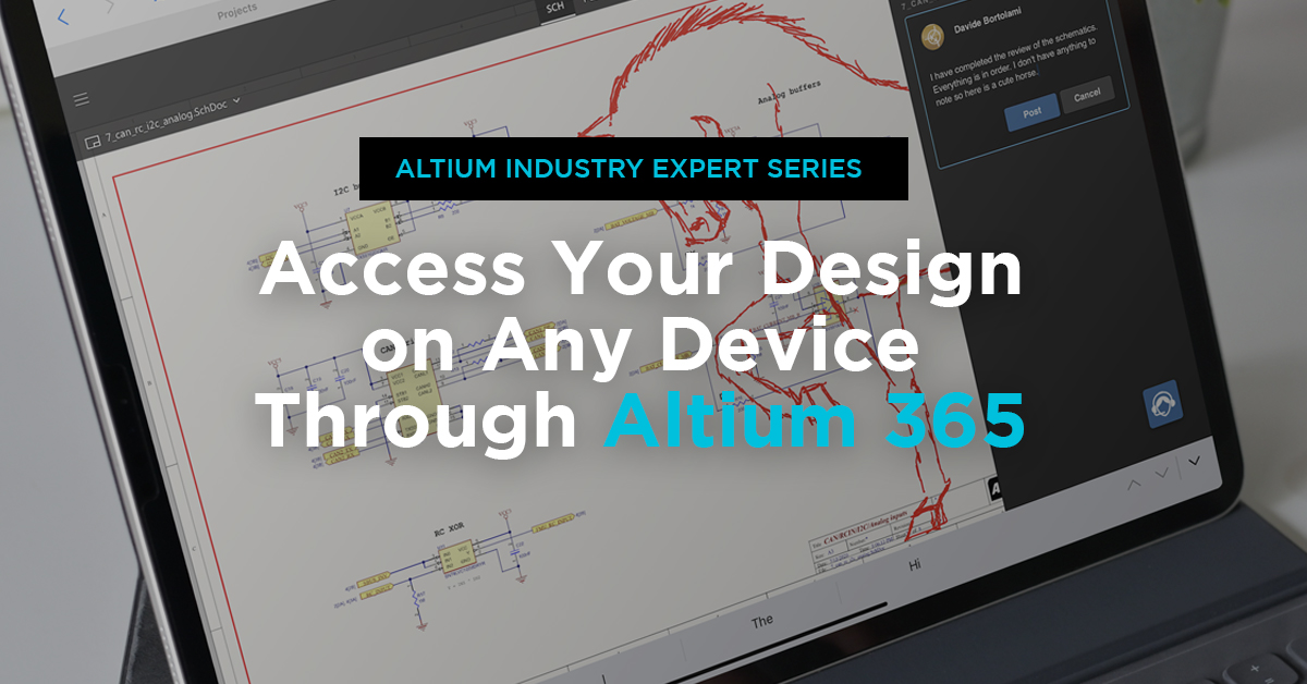 Using the iPad Pro for Electronic Design