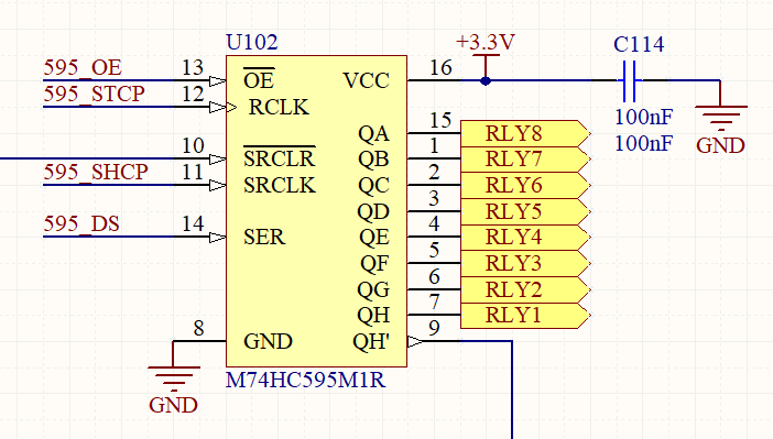 Altium Designerの回路図ファイルのスクリーンショット