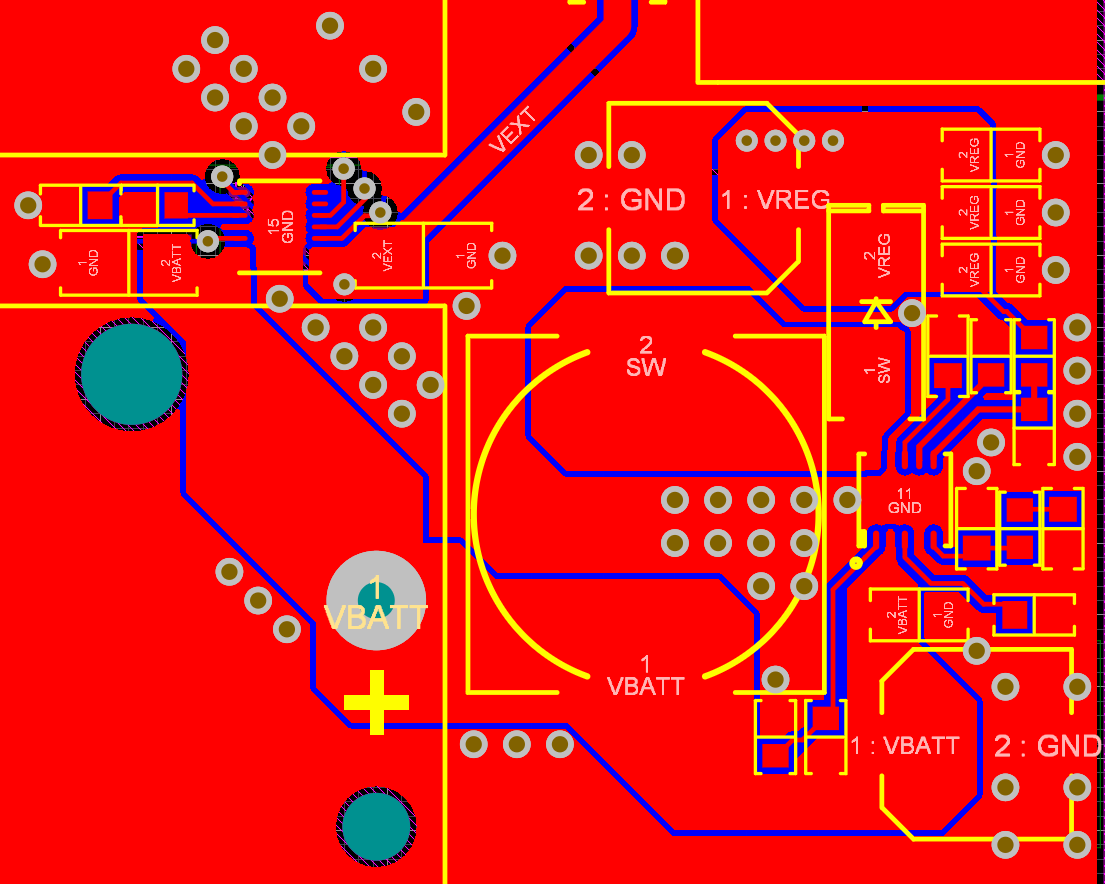 Heatsinking Vias