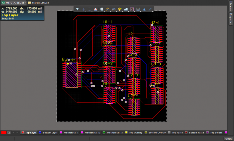 Altium Designer’s tight routing capabilities