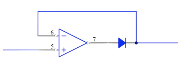 Single diode precision rectifier