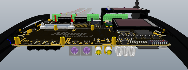 Observe connector placement on your PCB with 3D modeling