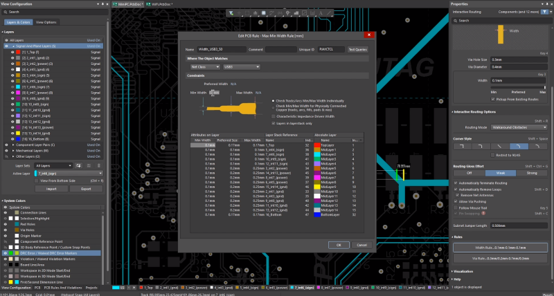 Verwenden Sie intelligente Schichtdefinitions-Tools für die Signalintegrität