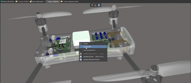 MCAD integration with Altium Concord Pro