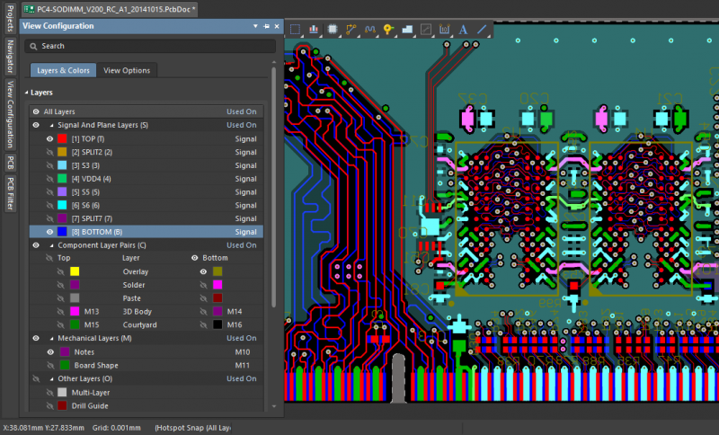 Layout integration for embedded systems design in Altium Designer