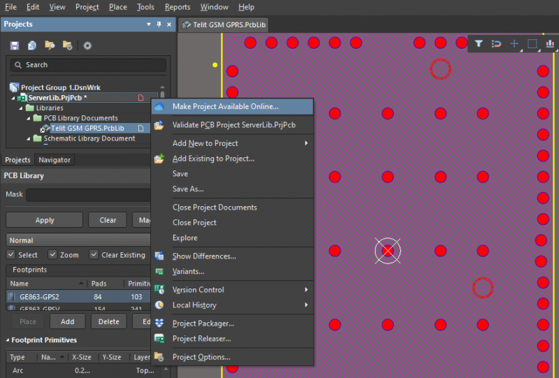 Footprint-Editor und IC-PIN-Nummern