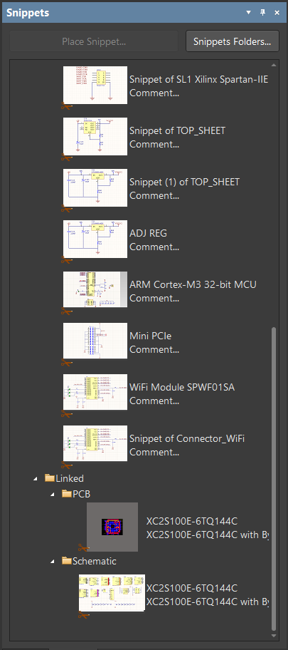 Altium Designer Snippets