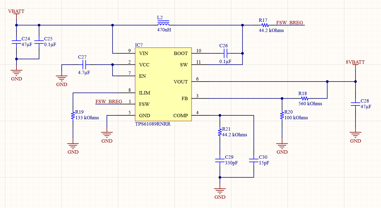 minimal input capacitance