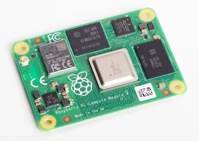 Raspberry Pi CM4 computer on module