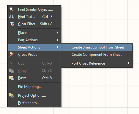 Create Sheet Symbol