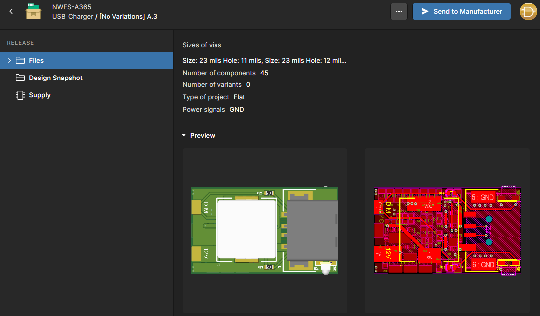 DFM analysis in Altium 365