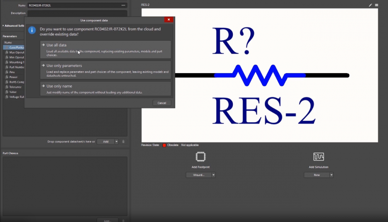 PLM-Integration: Aktualisierung von Daten in Ihren Bauteilbibliotheken mit Altium Concord Pro