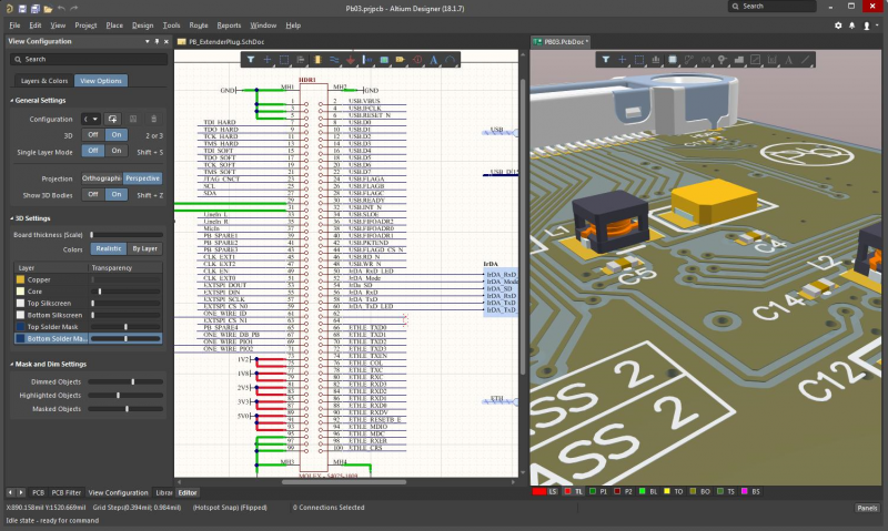 alternatifmise en page et routage haute vitesse Altium Designer