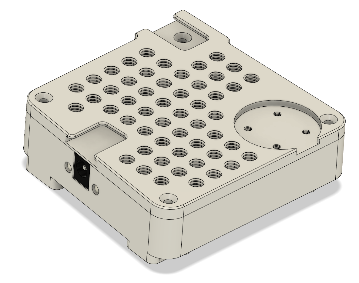 First Enclosure for low noise voltage regulator