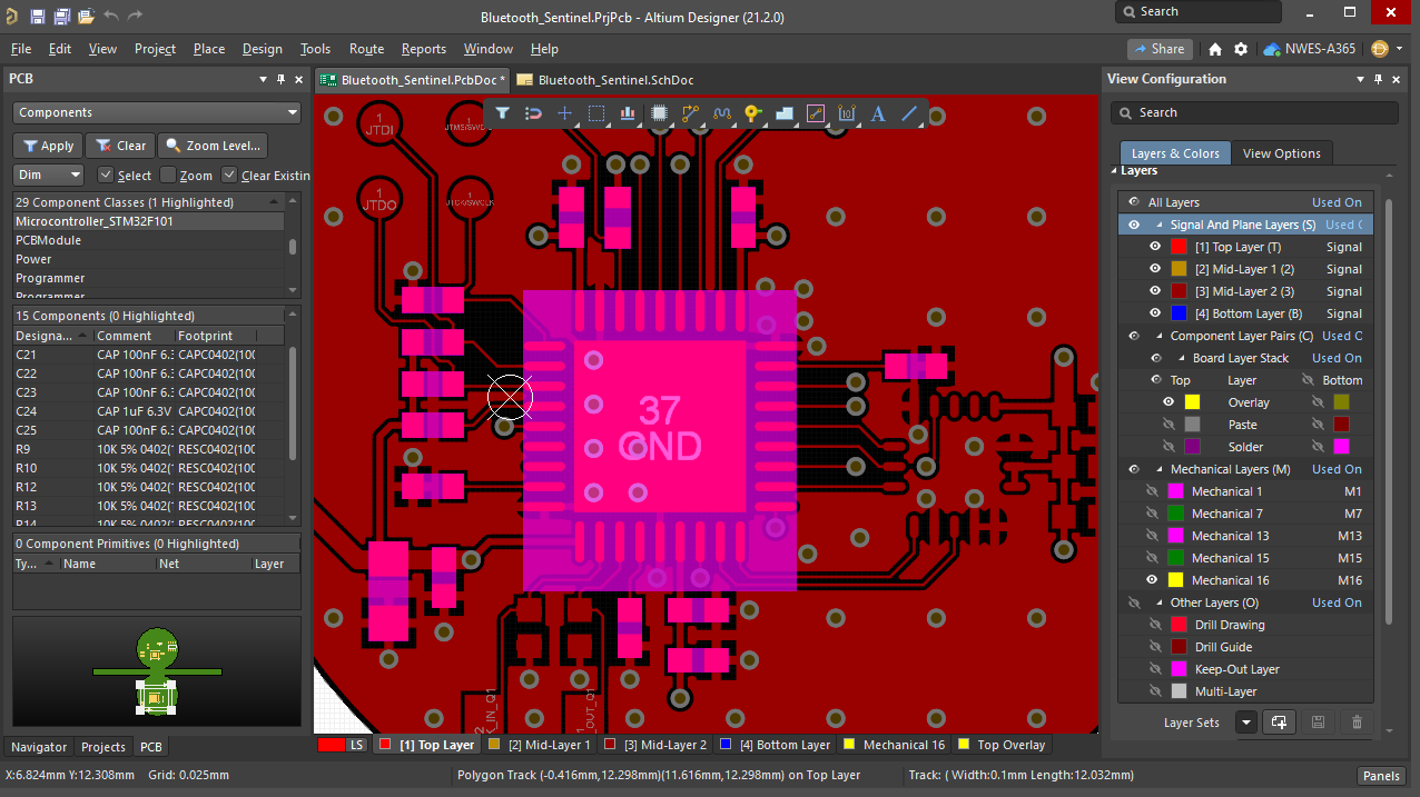 pcb-design-review-filter-search-by-specific-components