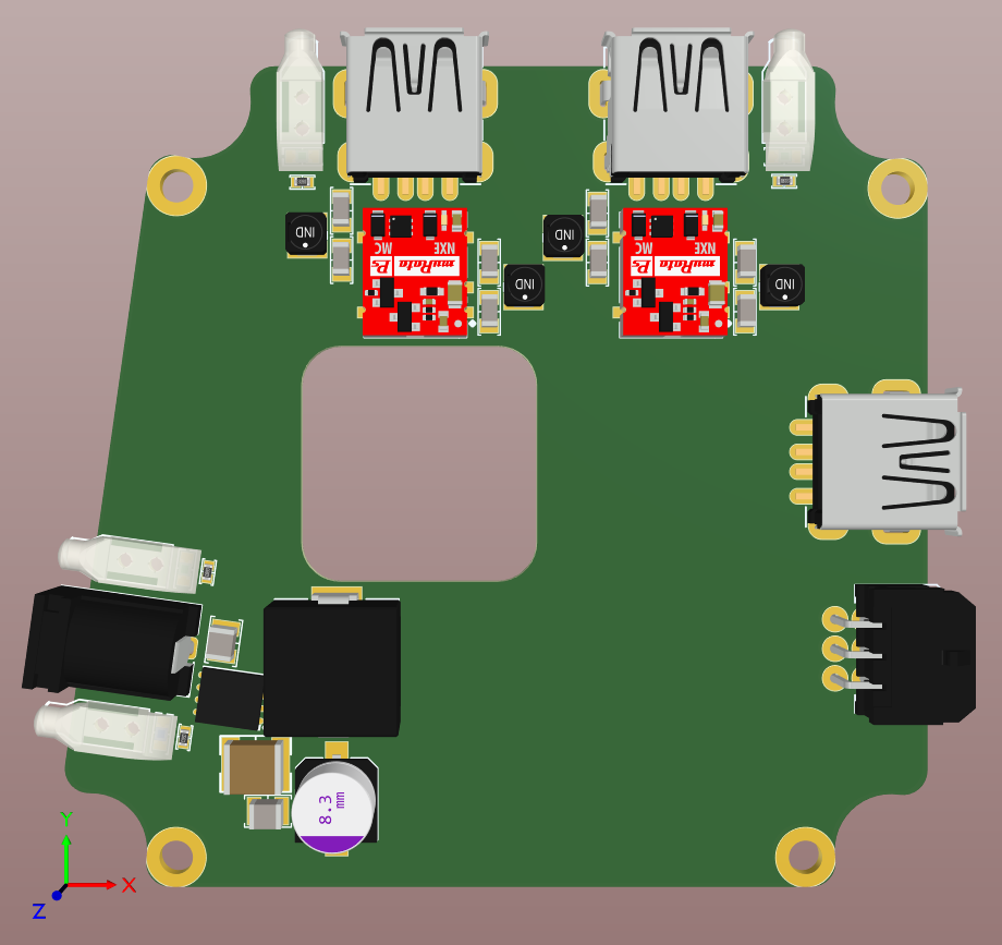 Filtering Isolation Placement for low noise voltage regulator