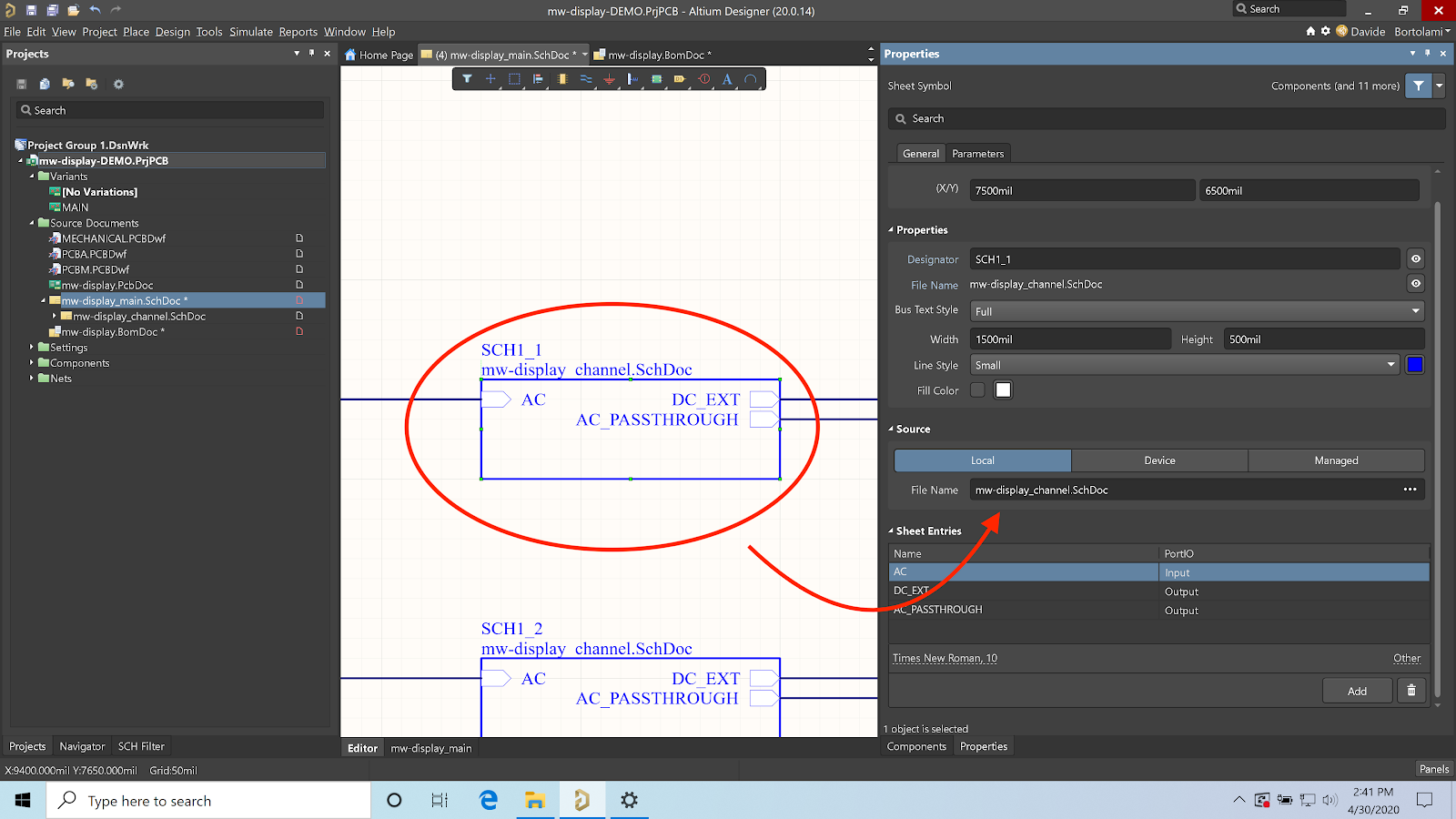 Fixing Sheet symbols so that they point to the correct path