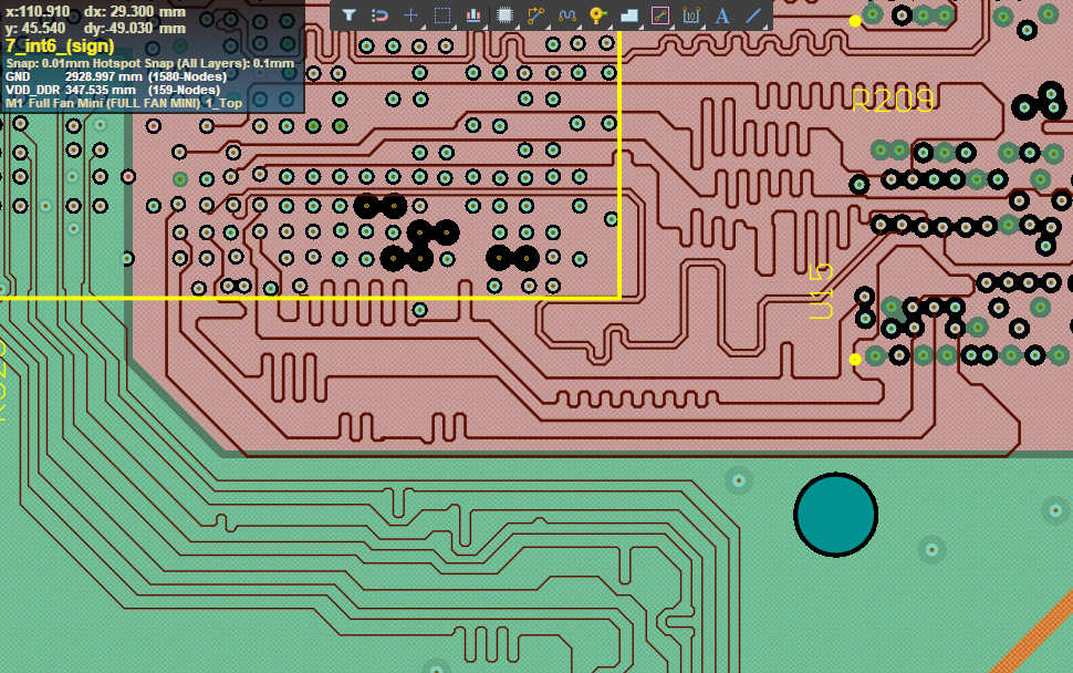 High speed design length tuning