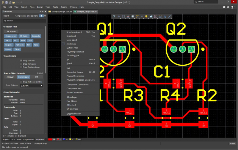 Native 3D design tools for placing aircraft electrical connectors in Altium Designer