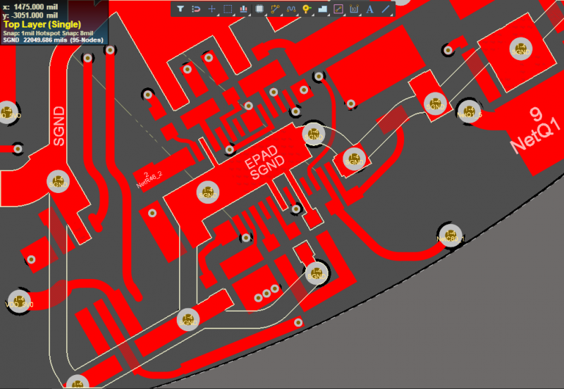 alternatifrelais PCB