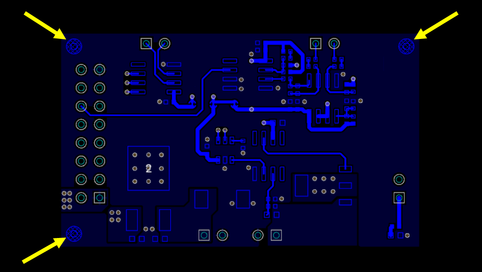 PCB fiducials