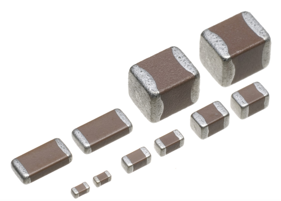 Basic SMT ceramic capacitor assemblies