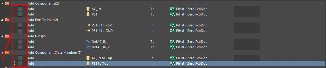 Figure 3: Explicitly not importing the unstuffed parts