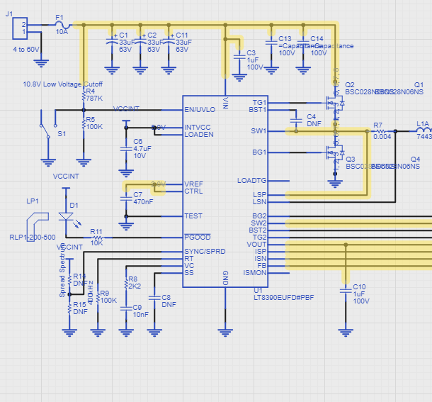 Creating organized schematics